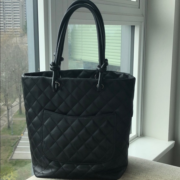 *SOLD* Chanel Cambon Tote Bag Small 100% authentic - Picture 3 of 10